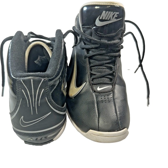Nike Air Flight Soarin Black Basketball Shoes Womens Size 9 - Picture 1 of 9